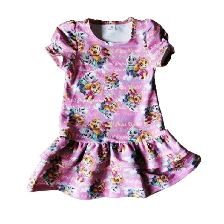Letné ŠATY Paw Patrol Pink Letné ŠATY Paw Patrol Pink