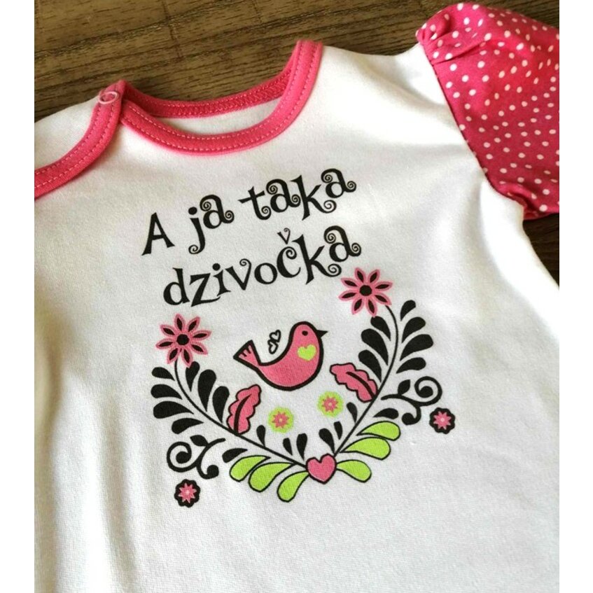 Detské body Dzivočka Pink