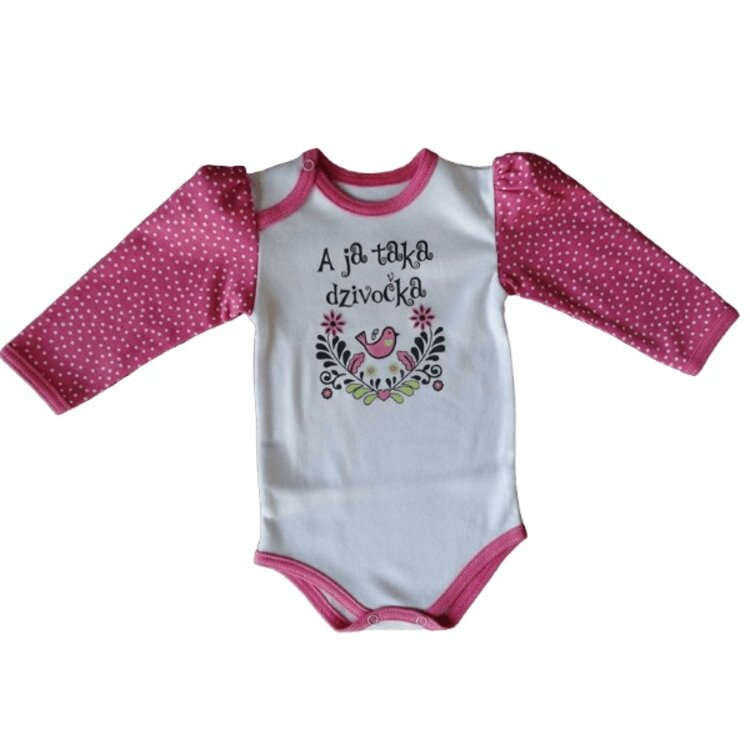 Detské body Dzivočka Pink