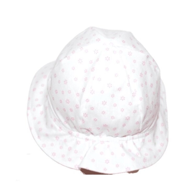 Klobúk Zuzka White Flori