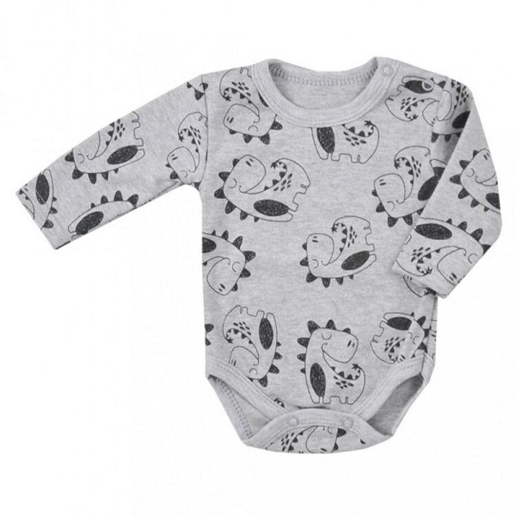 Kojenecké body Sleepy Saurus 3ks Kojenecké body Sleepy Saurus 3ks