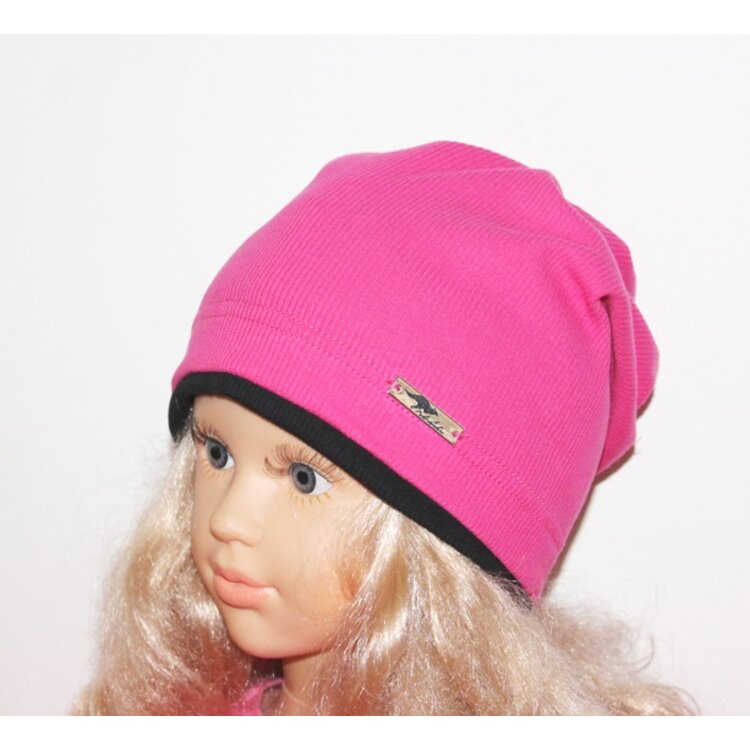 Dievčenská čiapka Braňo Rebro Pink Dievčenská čiapka Braňo Rebro Pink