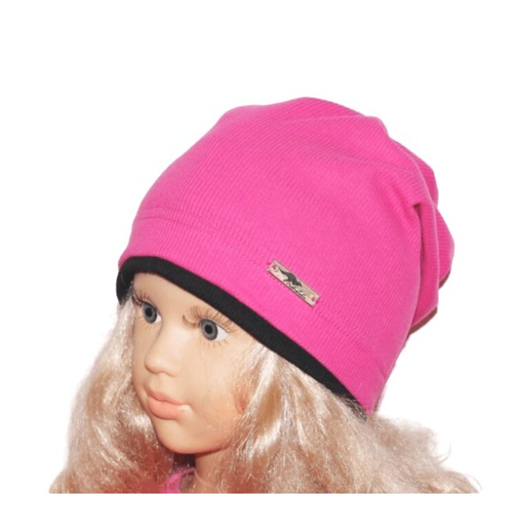 Dievčenská čiapka Braňo Rebro Pink Dievčenská čiapka Braňo Rebro Pink
