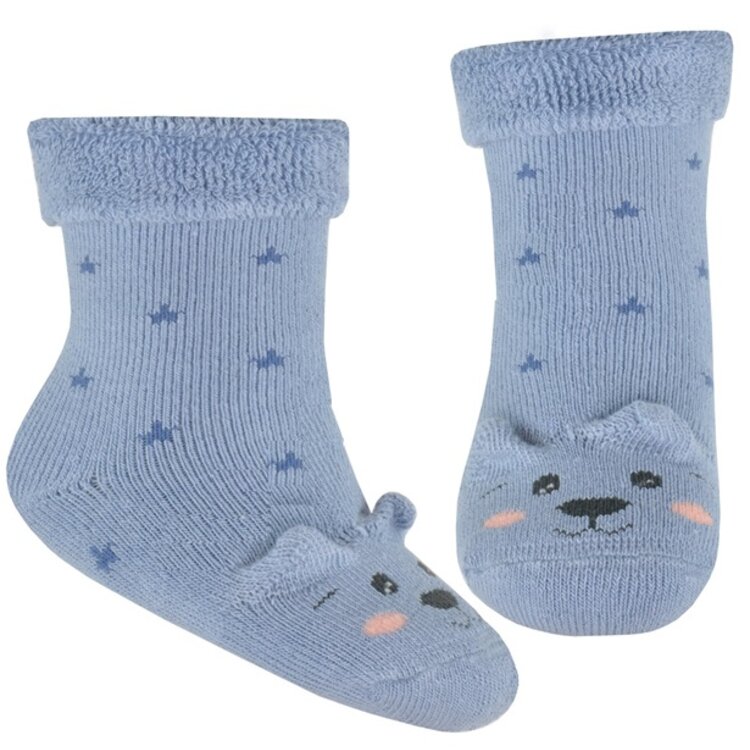 Chlapčenské Froté ponožky s uškami Blue Bear Chlapčenské Froté ponožky s uškami Blue Bear