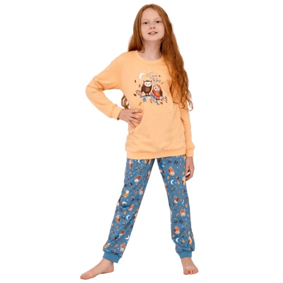 Dievčenské pyžamo OWLS ComfortPlus Dievčenské pyžamo OWLS ComfortPlus