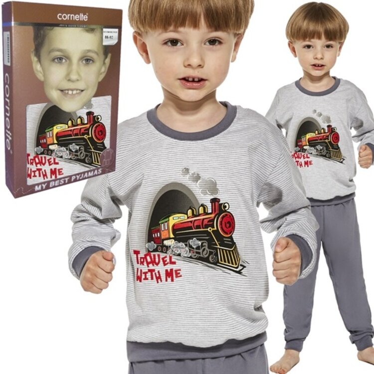 Detské Pyžamo pre chlapca Cornette Train Detské Pyžamo pre chlapca Cornette Train