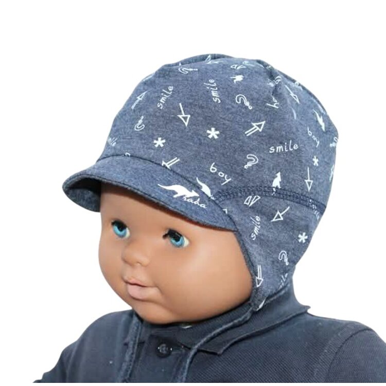 Chlapčenská čiapka ŠAŇO Blue Smile Chlapčenská čiapka ŠAŇO Blue Smile