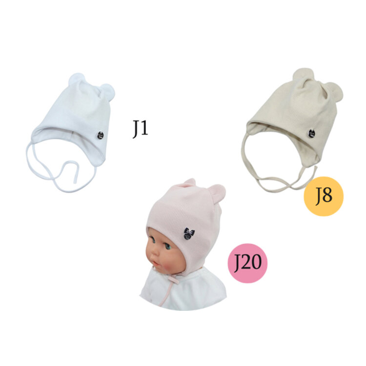 Kojenecká čiapka Tinka Rebro Kojenecká čiapka Tinka Rebro