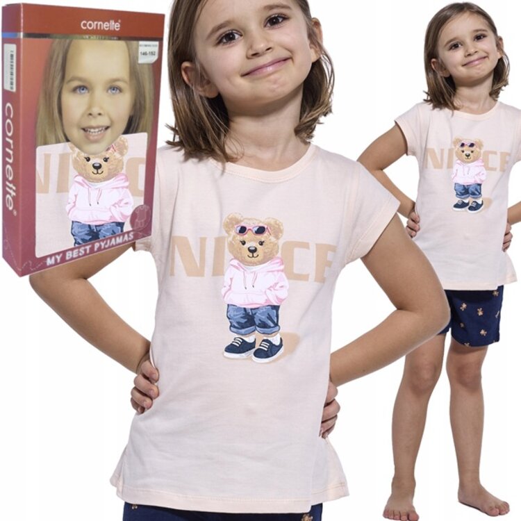 Dievčenské krátke pyžamo  NICE