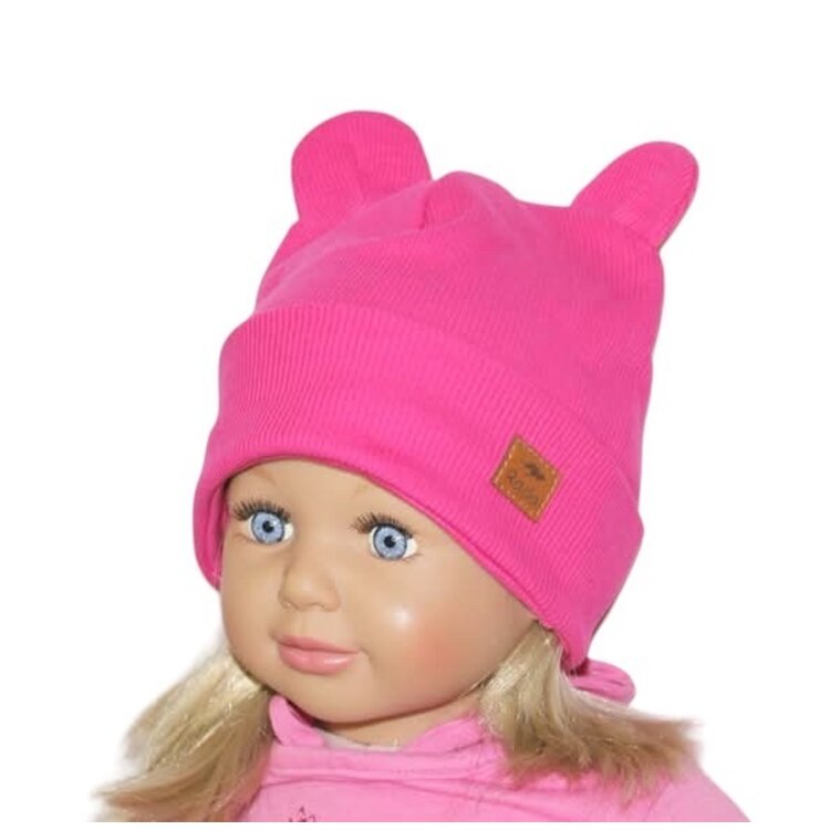 Rebrovaná čiapka Janka Magenta