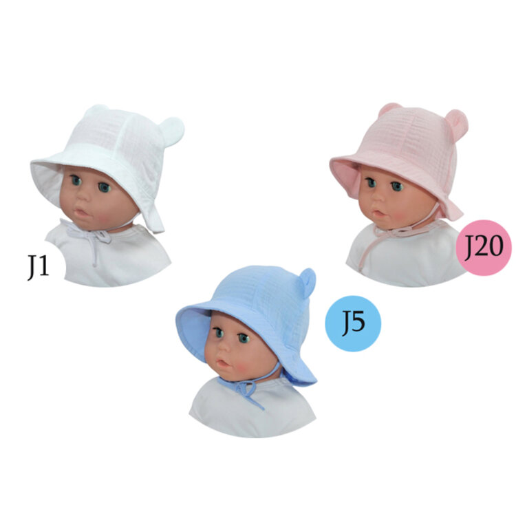 Kojenecká čiapka na leto Alica Kojenecká čiapka na leto Alica