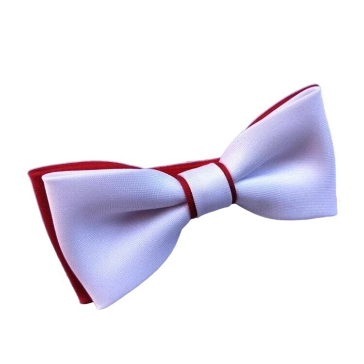 Elegantný  motýlik White /RED
