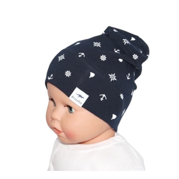 Kojenecká čiapka Timo Kotva Dark Blue