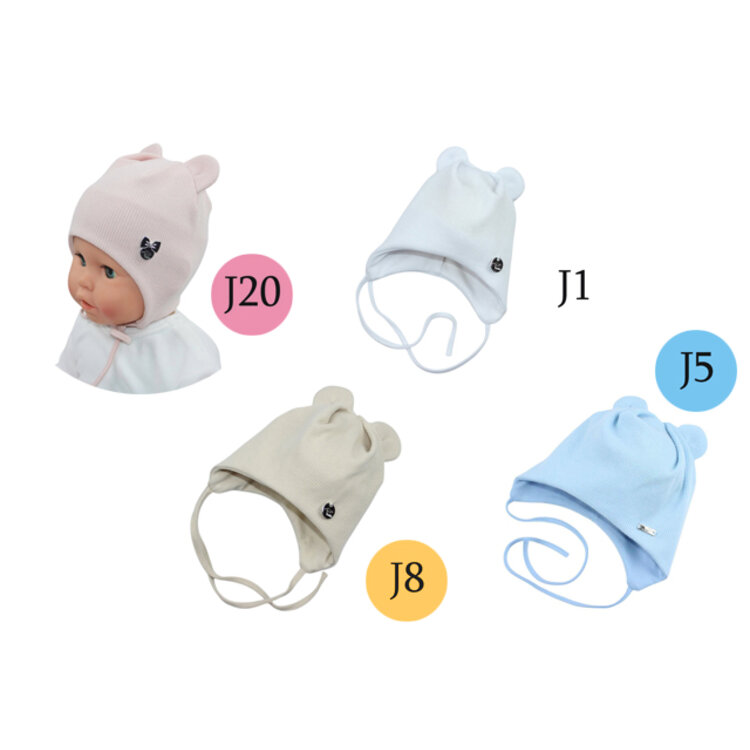 Kojenecká čiapka Tinka Rebro Kojenecká čiapka Tinka Rebro