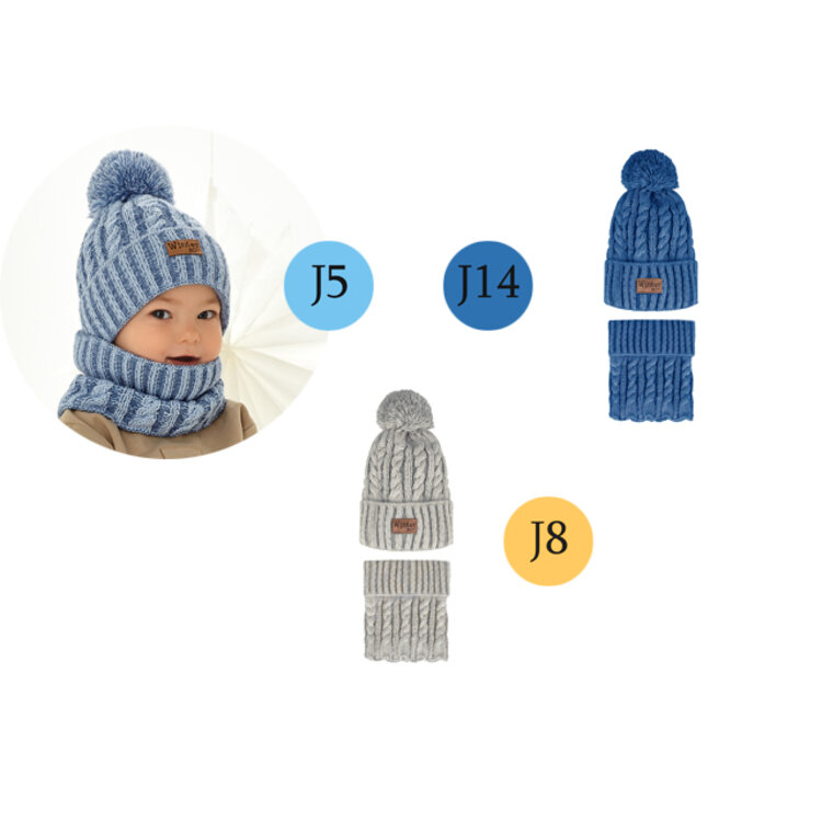 AJS Zimná čiapka a tunel Winter Boy