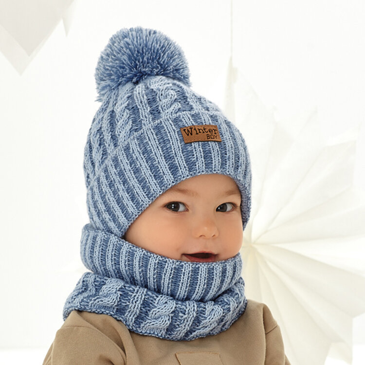 AJS Zimná čiapka a tunel Winter Boy
