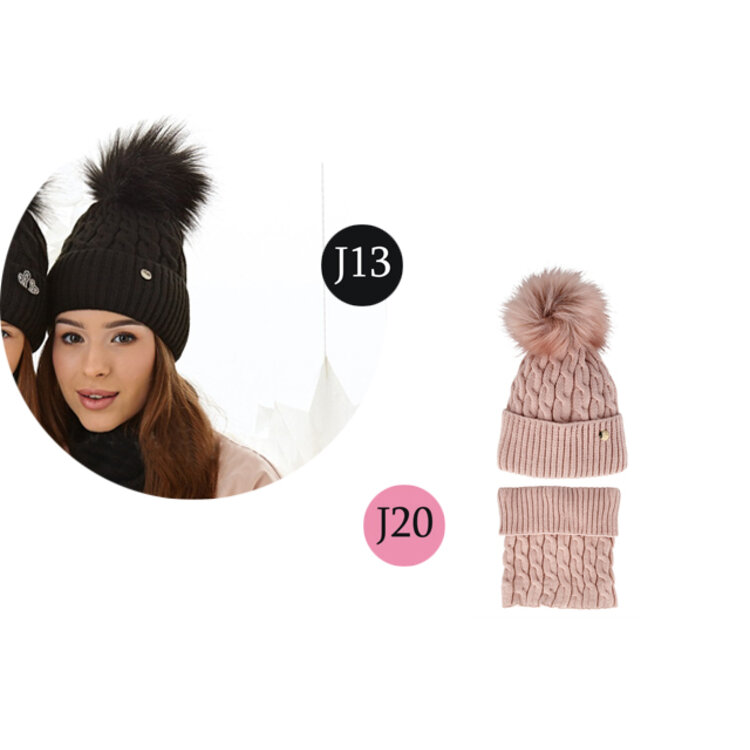 Zimná čiapka s tunelom Camille BIG