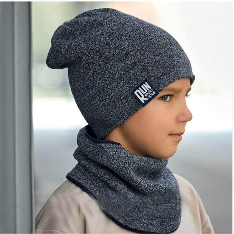 Chlapčenská čiapka a tunel AJS RUN Sport