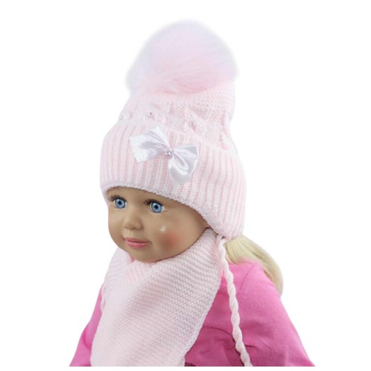 AJS Zimná  čiapka a šál Diana