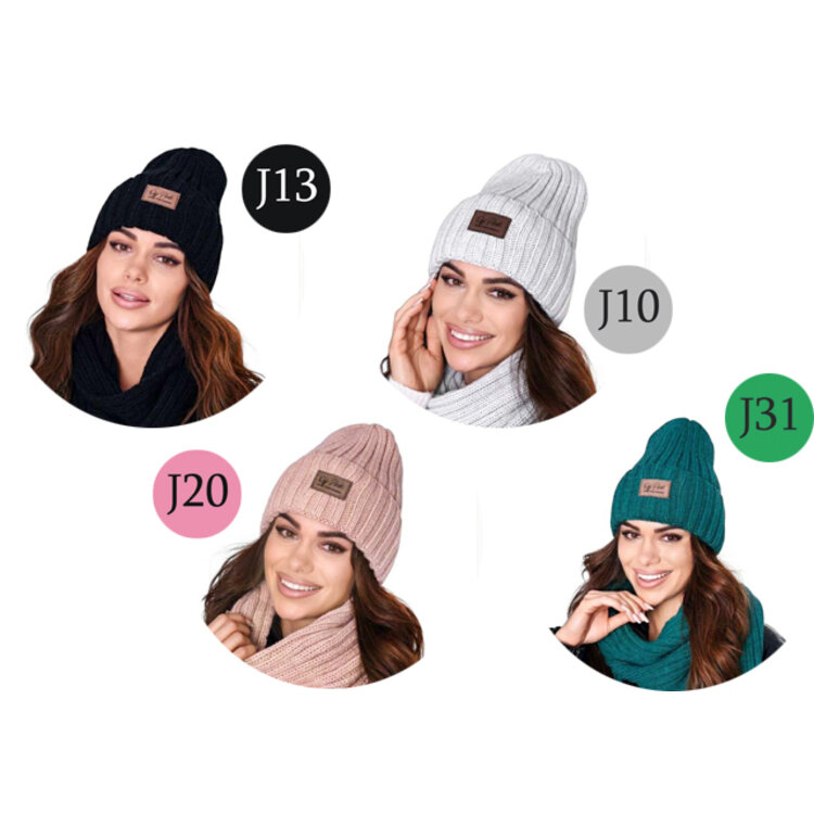 Dámska zimná čiapka  OFF Pink Cyntia