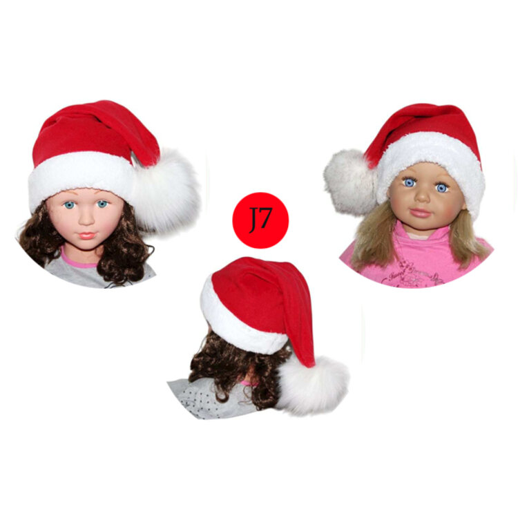 Vianočná čiapka Mikuláš s brmbolcom 