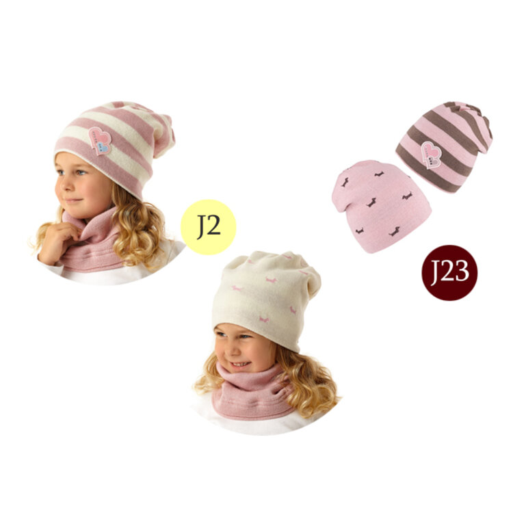 Zimná dievčenská čiapka Elodie