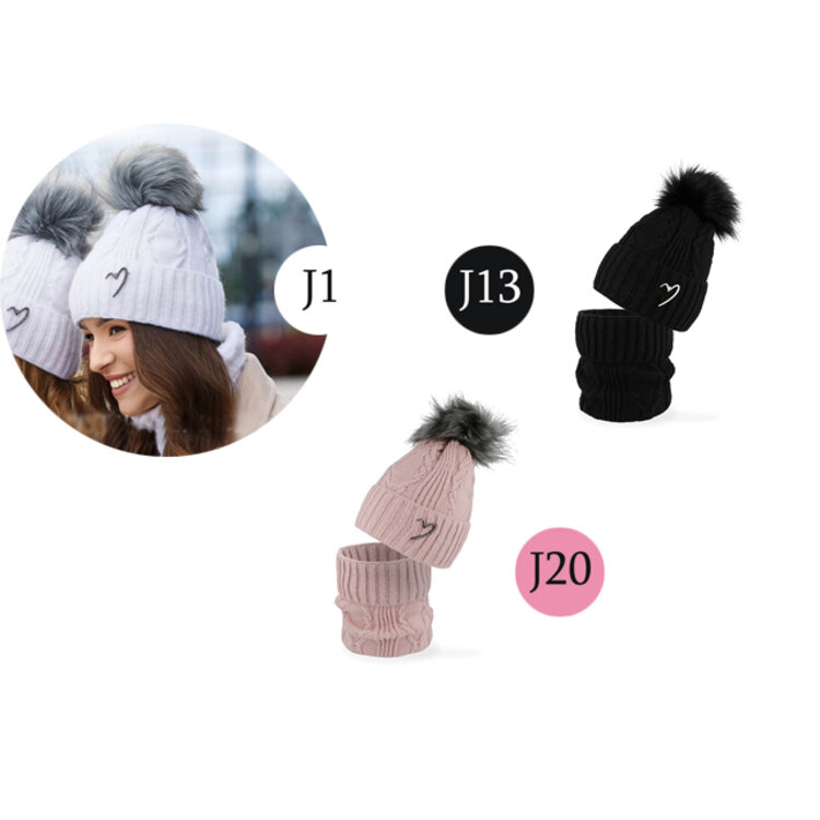 Zimná čiapka s tunelom Jamila BIG