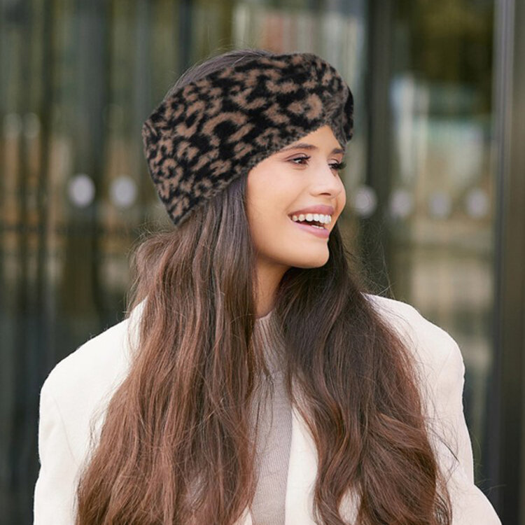 Zimná Čelenka Leopard
