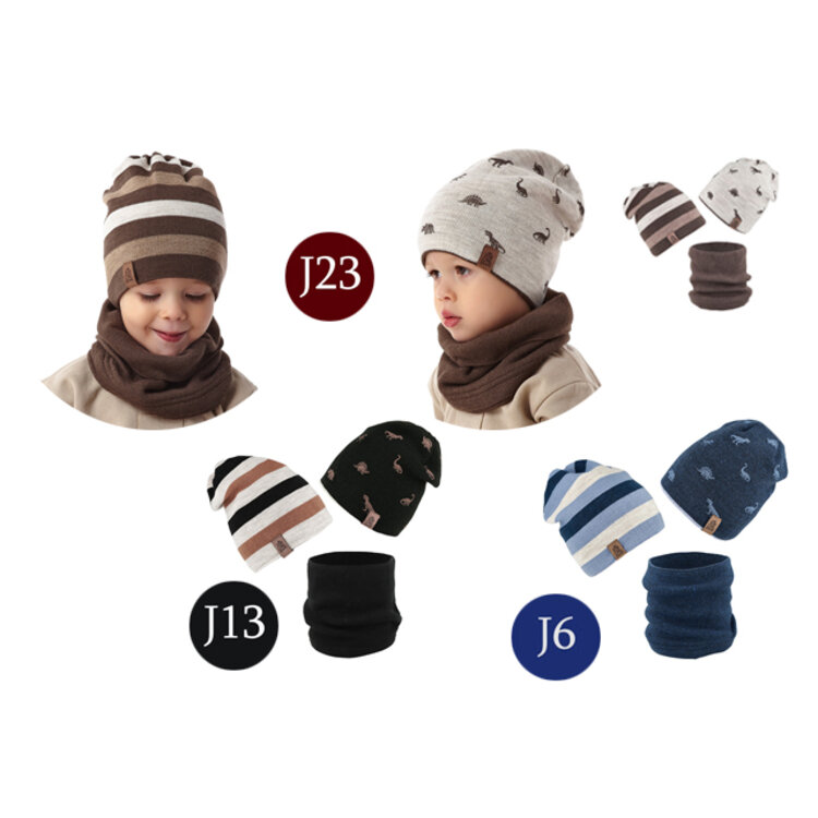 Chlapčenská čiapka Obojstranná Cool Dino