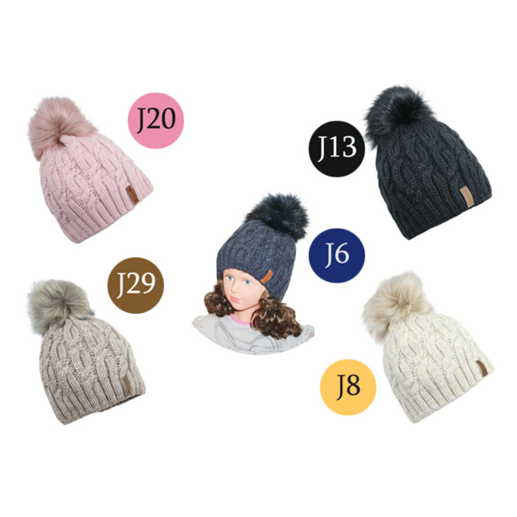 Dámska čiapka s brmbolcom Beatrix