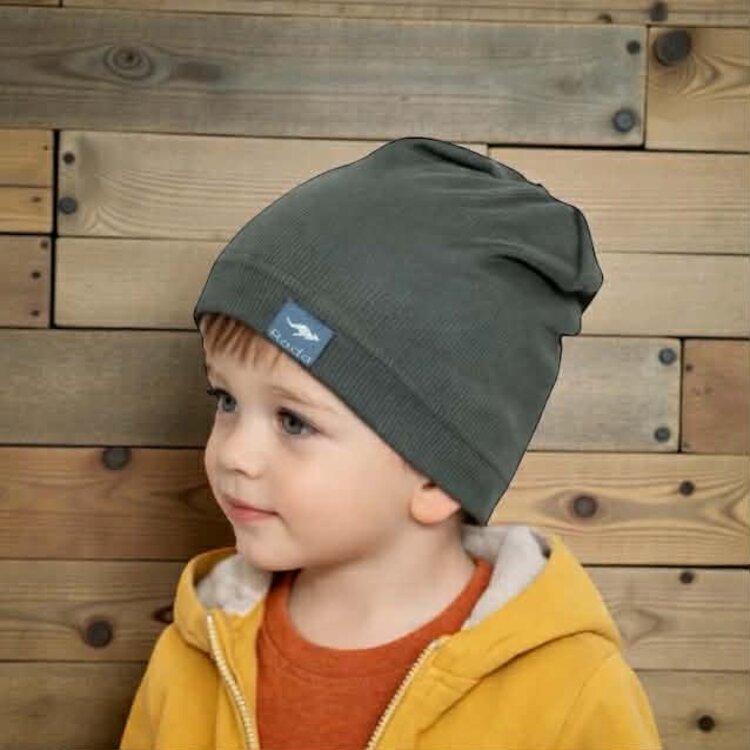 Rebrovaná detská čiapka Kuko