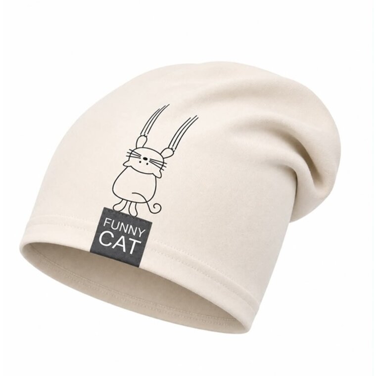 Chlapčenská čiapka AJS FUNNY Cat