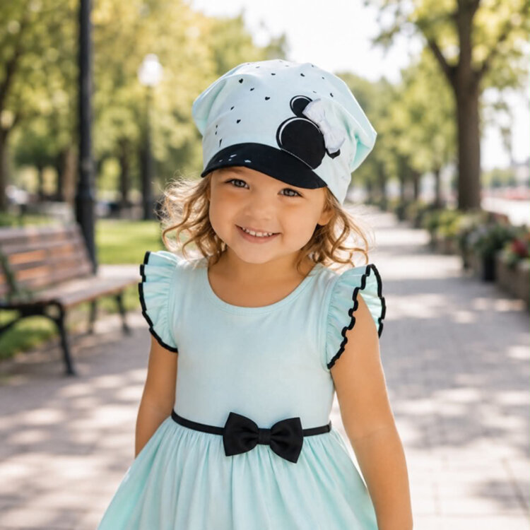 Dievčenská letná šatka Mickey Summer