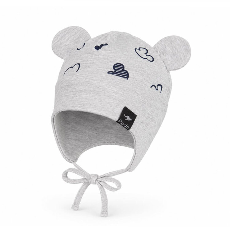 Chlapčenská čiapka BEBE MIMI Grey