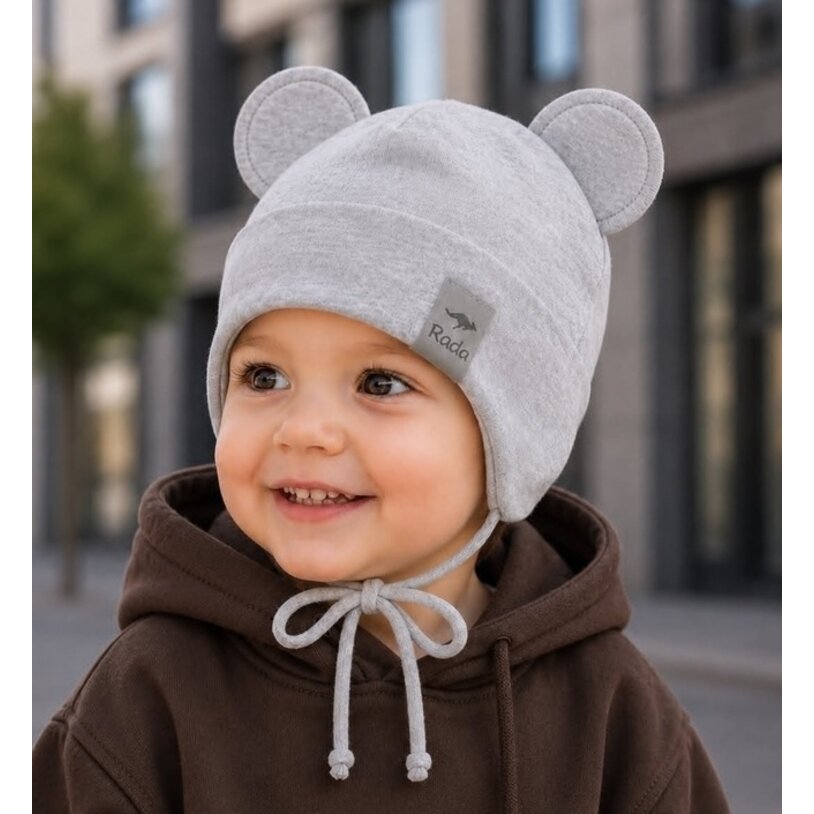 Chlapčenská čiapka BEBE Grey