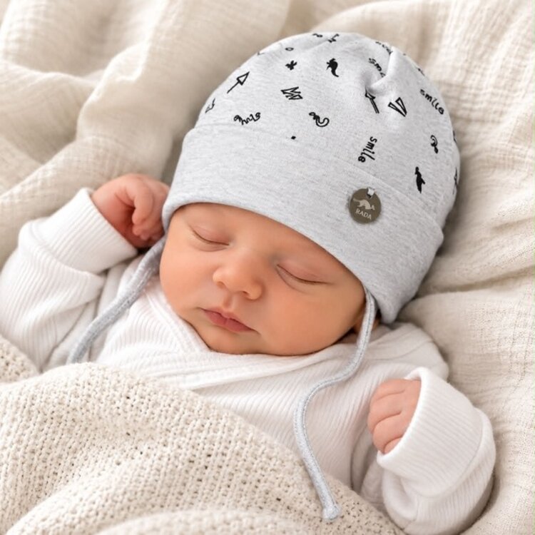 Čiapka pre bábätko KID Grey